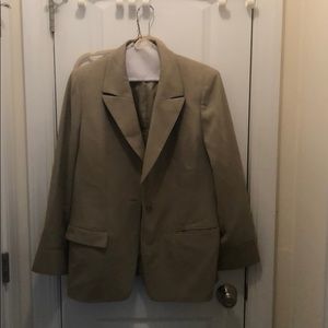 Tan Kasper Blazer